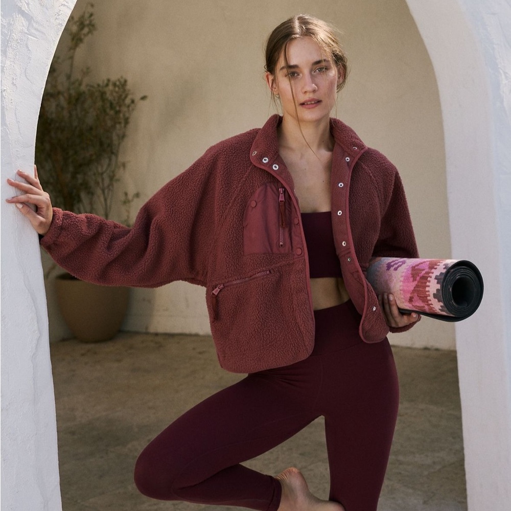 Hit the Slopes Free People Fleece 🤎❤️🧡